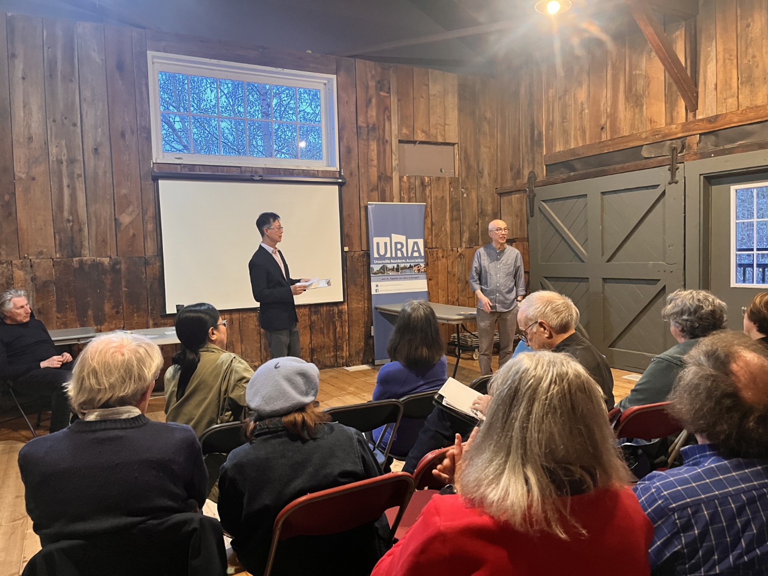 Community forum talk