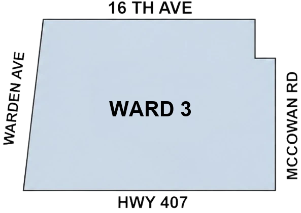 Simplified Ward 3 diagram